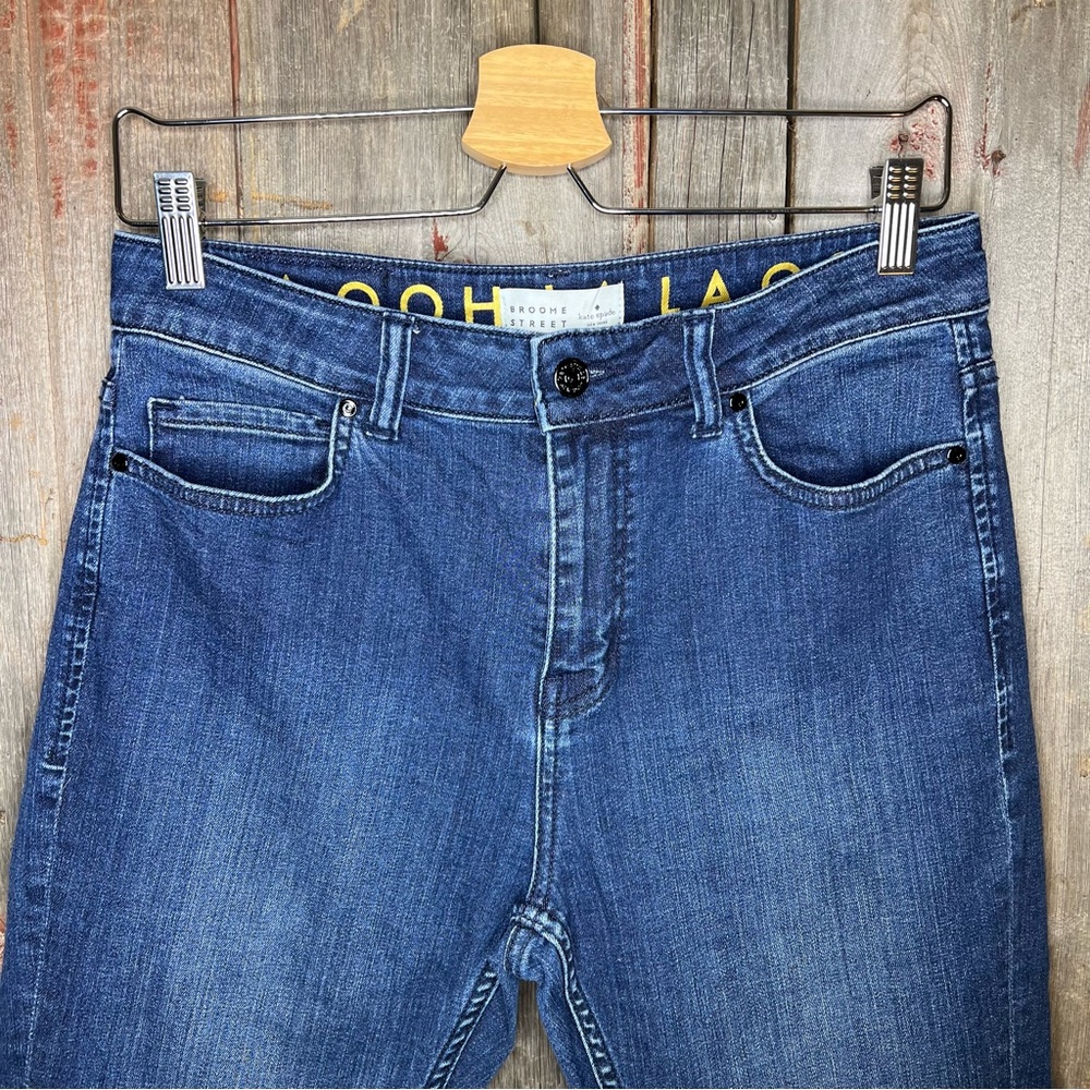 Kate Spade Brooke Street High Rise Ankle Jeans Dark Wash Size 29 - Picture 2 of 12